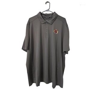 Cutter & Buck | Gray Polo w/ Embroidered Harvard Logo